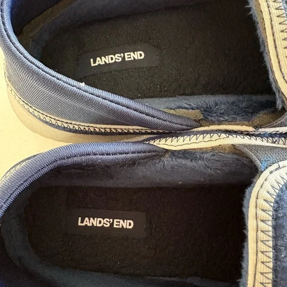 Lands' End Navy Slip-On Shoes - Picture 5 of 8